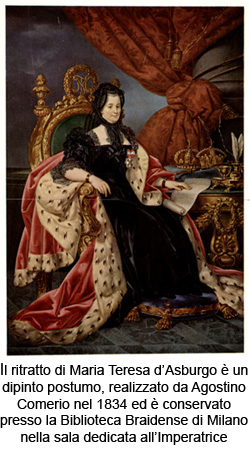 ritratto di Maria Teresa d'Asburgo