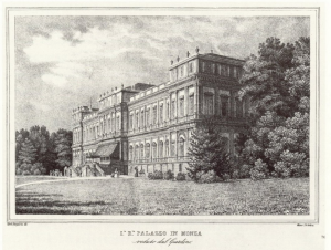 Alessandro Sanquirico (1777-1849), LImperial Regio Palazzo in Monza, (1830 circa)
